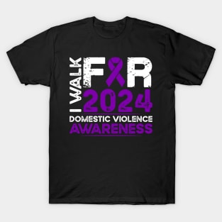 Domestic Violence Awareness Walk 2024 T-Shirt